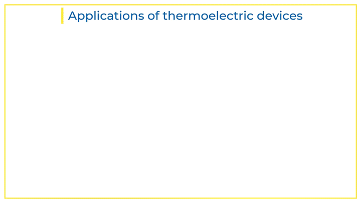 applications of thermoelectric generators