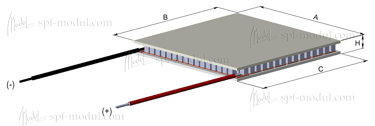 thermoelectric Peltier module